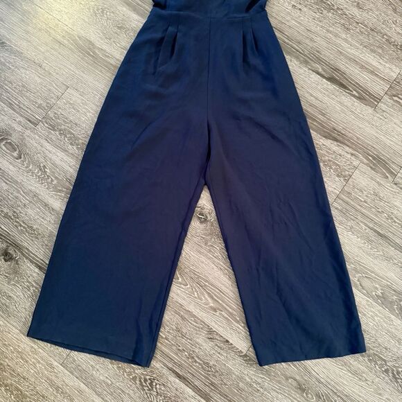 J. Crew Wrap-tie jumpsuit in stretch poplin New - Picture 2 of 9